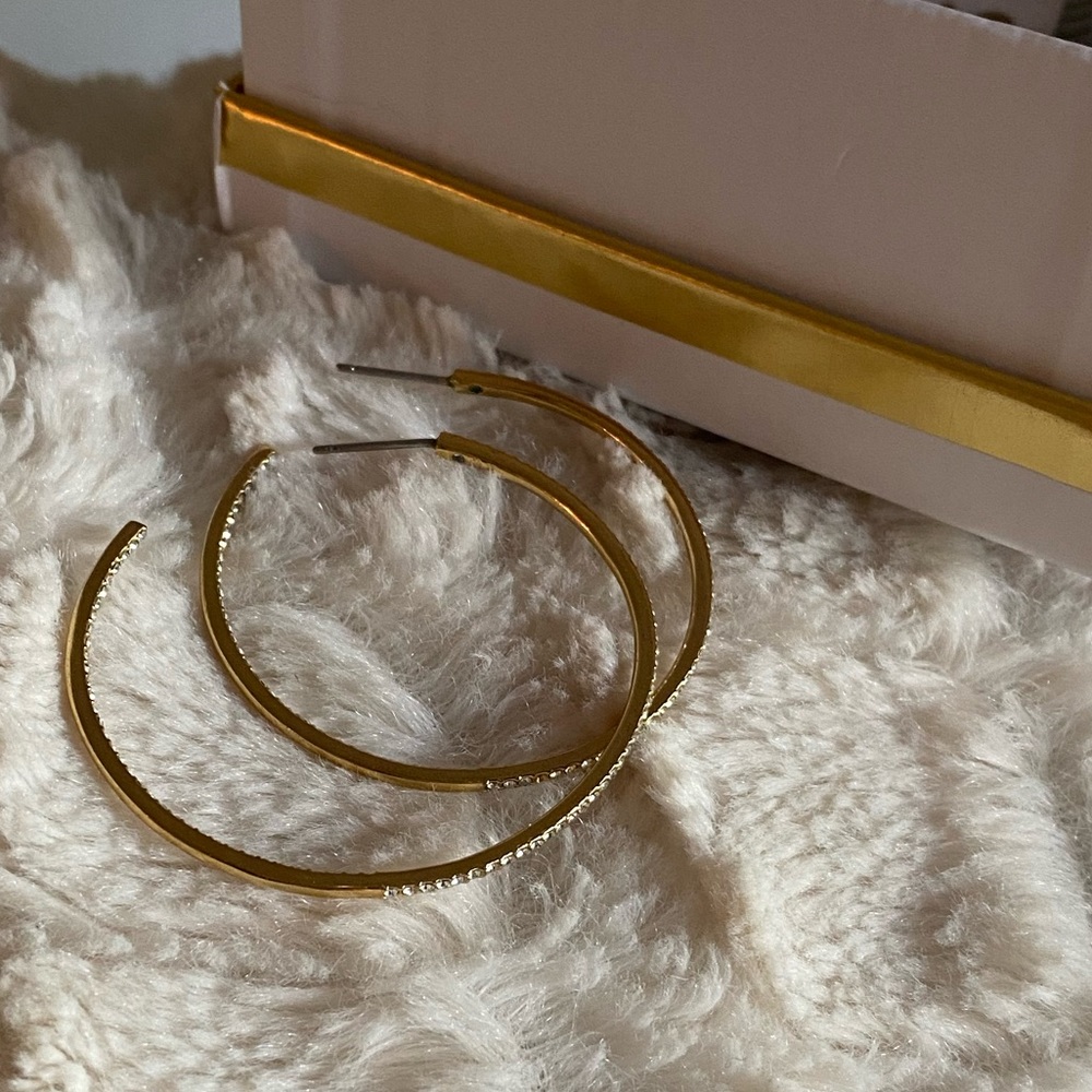Gorjana gold hoops